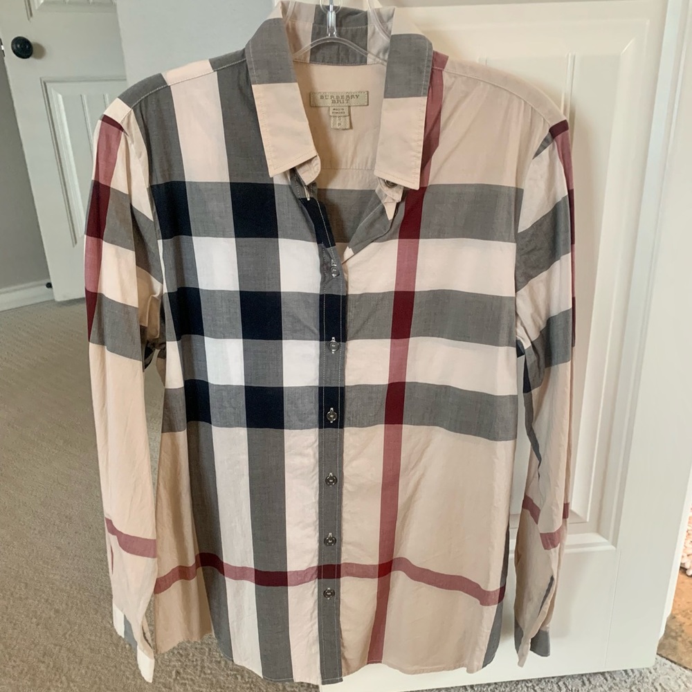 Burberry Brit Womens Button Down Shirt